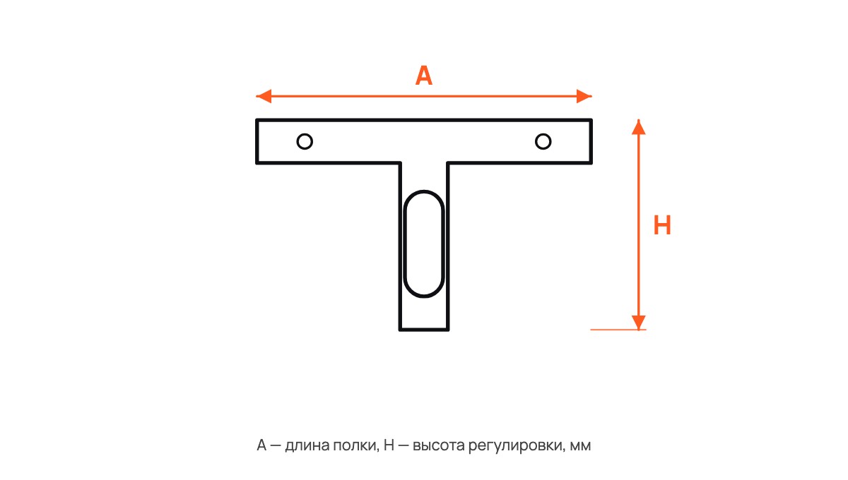 Анкер регулируемый по высоте