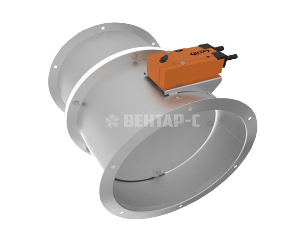 Клапан противопожарный КПУ-2Н