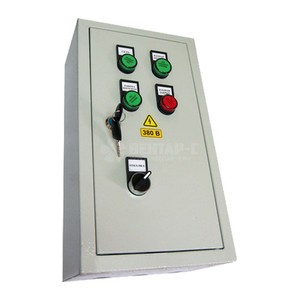 Щит управления противопожарным вентилятором ЩУВ-П-380/0,12кВт/М