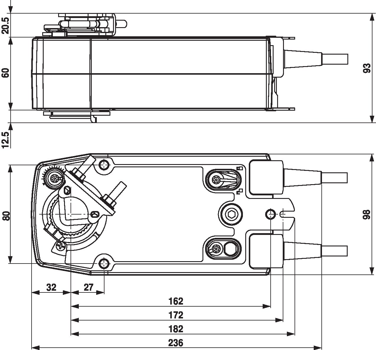 Электропривод Belimo NF24A-SZ-S2 (10 Н·м)