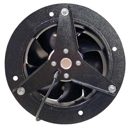 Вентилятор Ванвент ОВ-КР-350-Е (ebmpapst) осевой круглый (2260 m³/h)