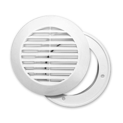 К014 Решётка разъёмная с москитной сеткой Ø165 / Ø125