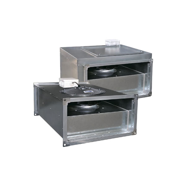 Вентилятор канальный прямоугольный шумоизолированный VCN(SH)-100-50/45-GH/4D