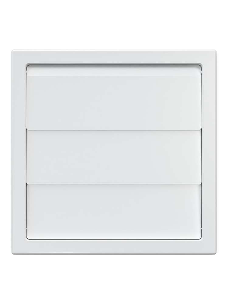 Выход стенной КФ фланец D100 жалюзи 150x150 ASA ERA STREETLINE