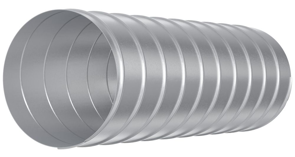 Воздуховод DG D400 L2м оцинкованная сталь ERA PRO