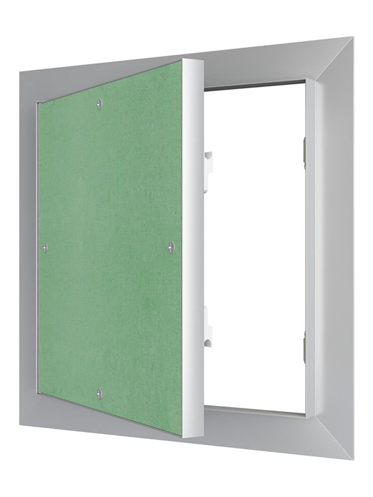 Люк ревизионный ЛПУ 200х200 скрытый монтаж алюминий EVECS