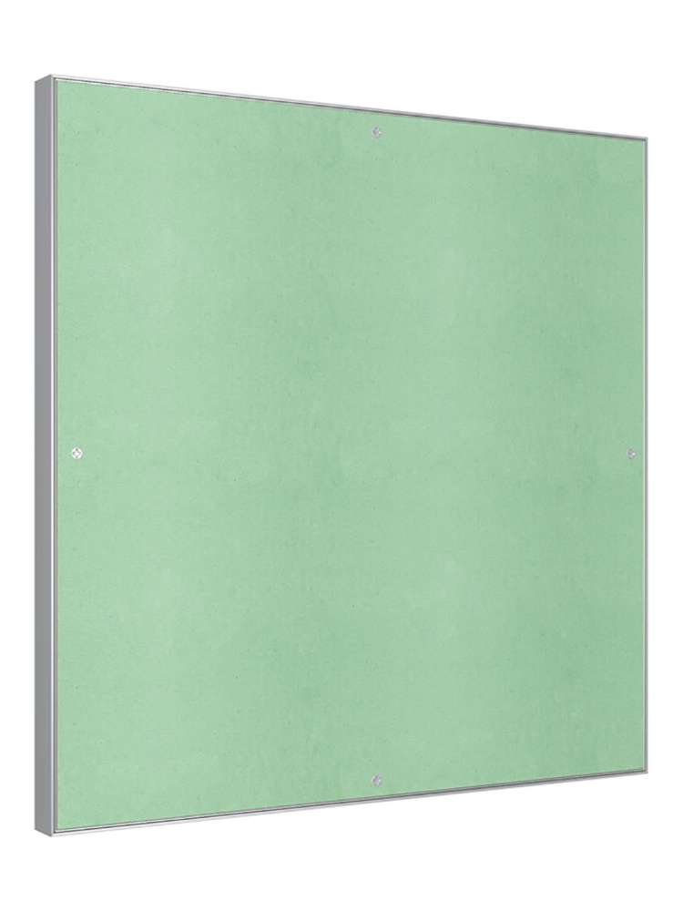 Люк ревизионный ЛПК 500х500 скрытый монтаж алюминий EVECS