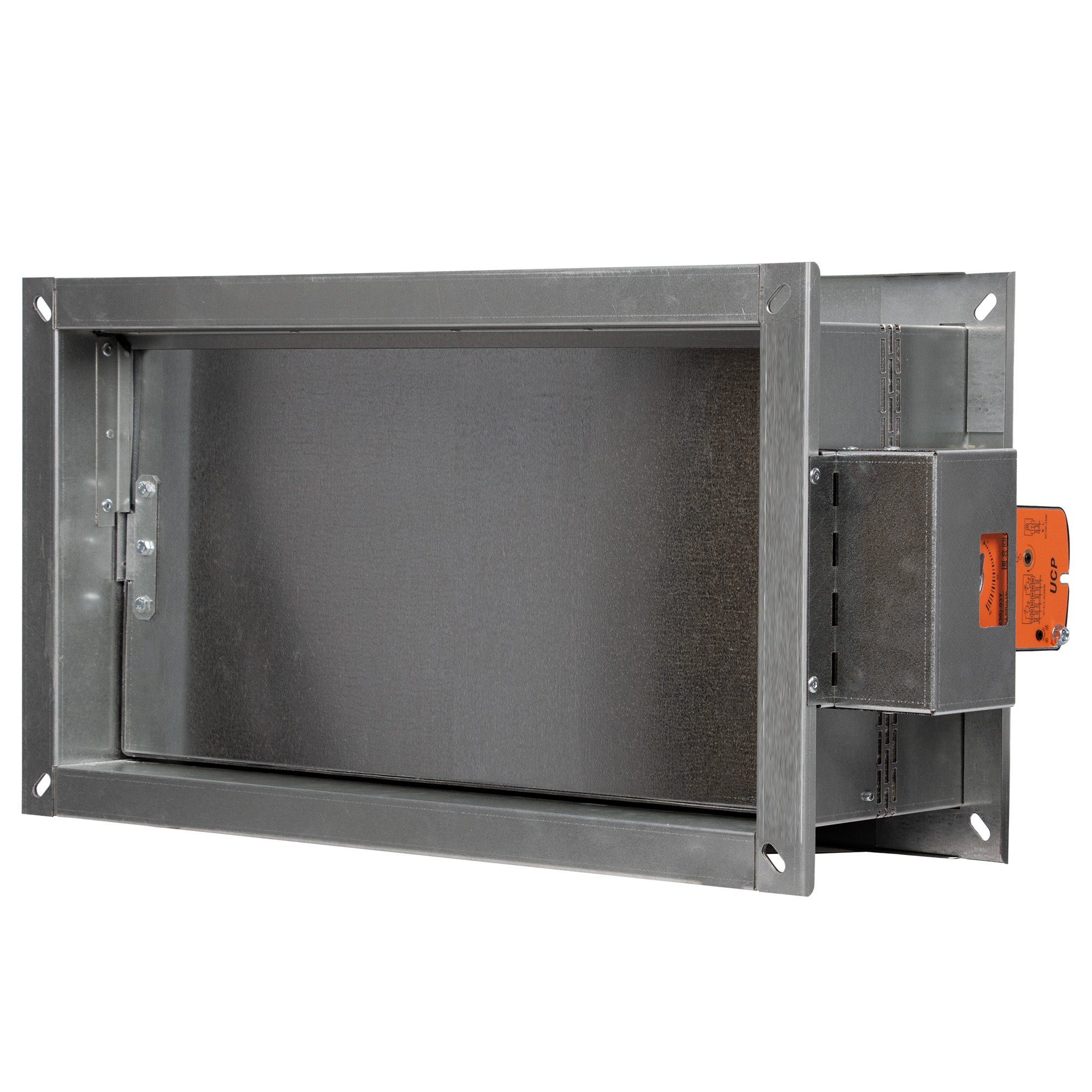 Клапан противопожарный SHUFT SHFDO-90-O-150_150-MB230-0-0-Kk-0, 150×150 мм, EI 90