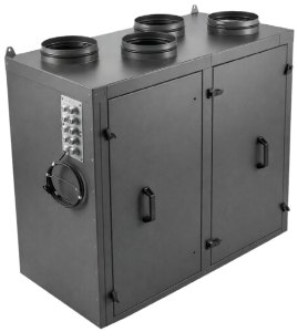 Приточно-вытяжная установка с роторным рекуператором RWN-RR-5500(50c)-ЕС(B500)-НЕ13,5-Classic(N)
