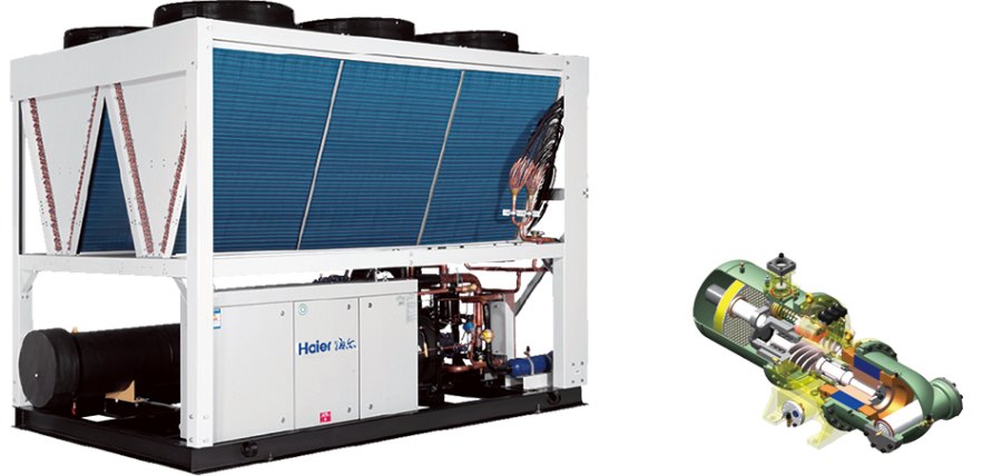 Винтовой чиллер Haier CI0720PANH с воздушным охлаждением