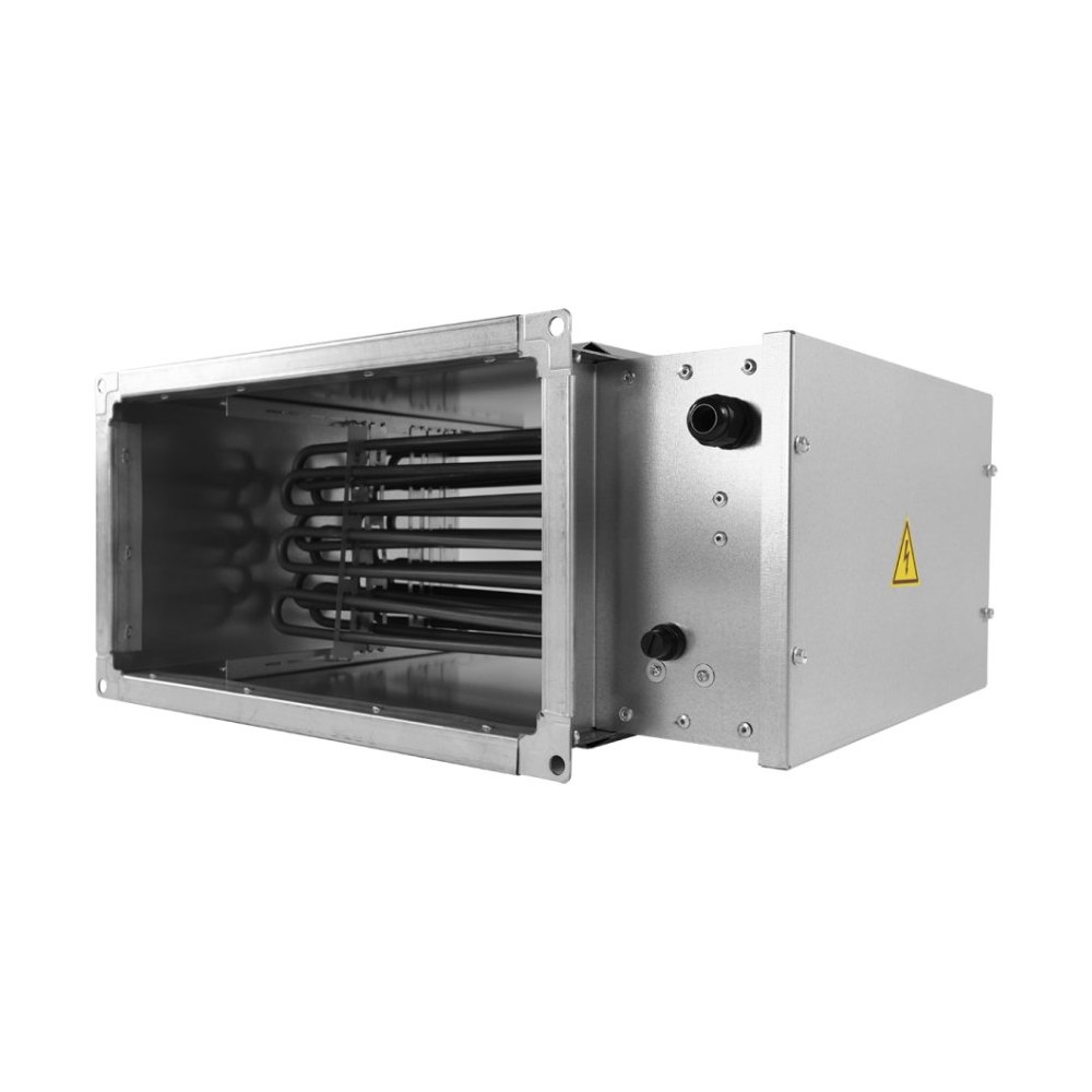 Электрический нагреватель для прямоугольных каналов ZILON ZES 400x200-12