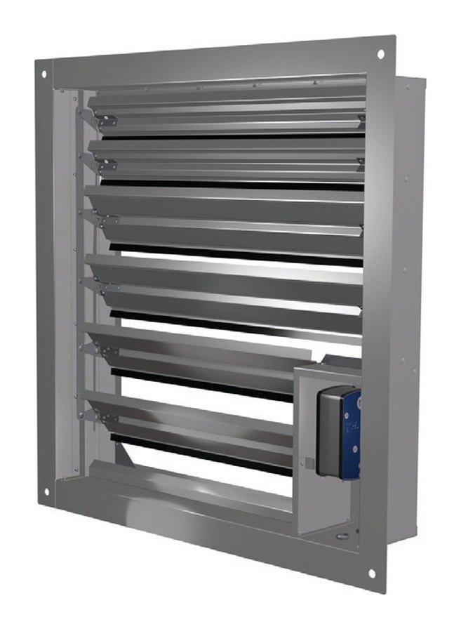 Клапан дымоудаления ДМУ-МС 1000×300 многостворчатый Клапан дымоудаления ДМУ-МС 1000×300 многостворчатый