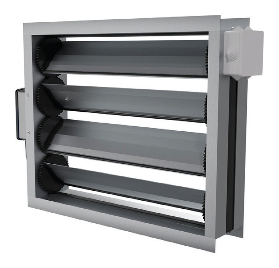 Воздушный клапан с электроподогревом ВКп 200×1200