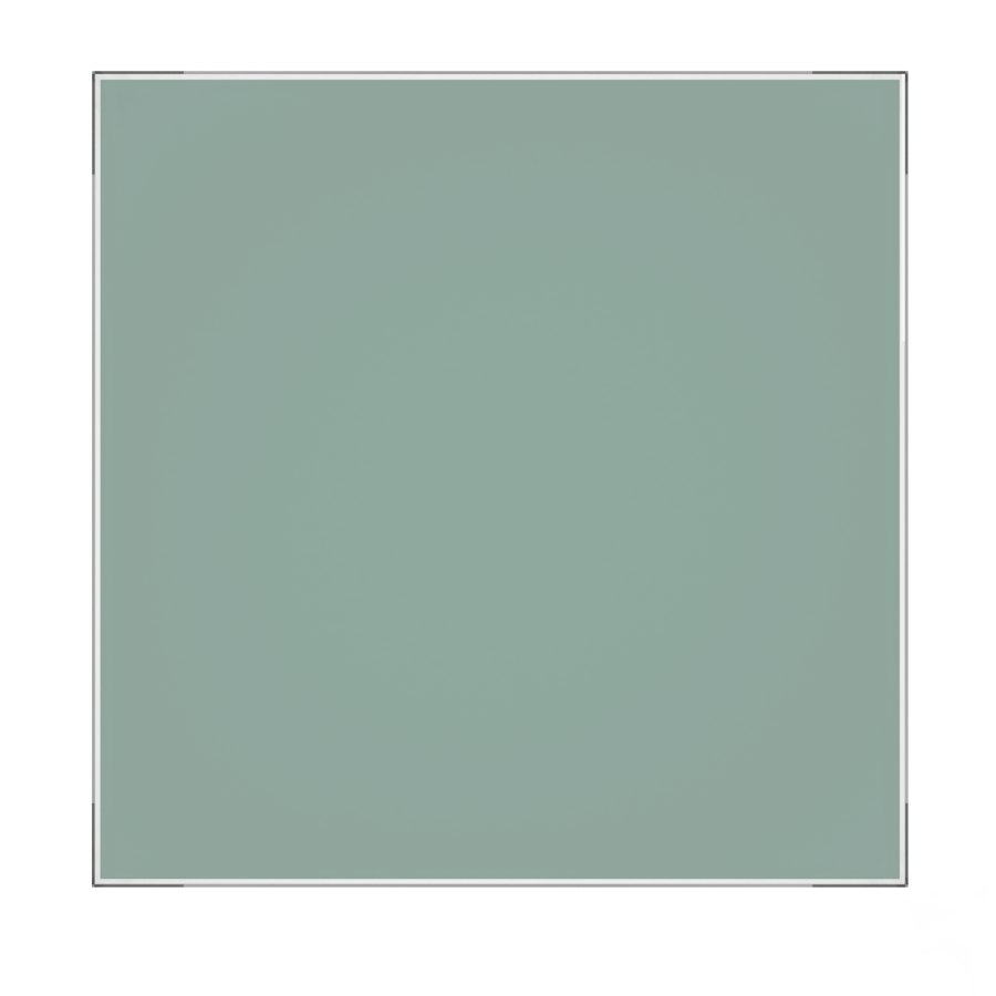 Панель декоративная AEON D100/125 179х179 стекло матовое Matelac pale green бледно-зеленое DICITI