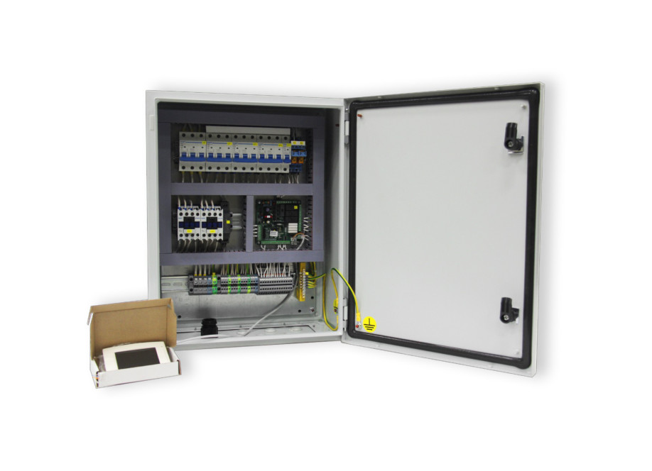 Щит управления с выносным пультом DMXGT/15кВт/V/Fi/HW/CW/CF/HE.4х32кВт/M-IP65